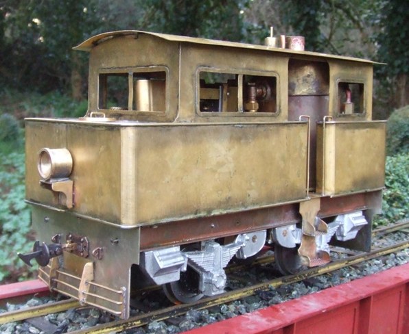 Image of Clogher Valley Steam Tractor in 15mm scale