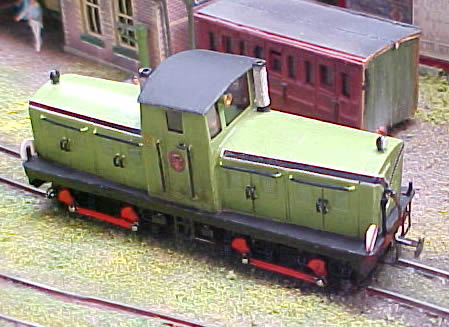 West Clare Drewry Diesel Railcar in 3mm Scale